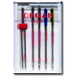 Machine Needles ORGAN MULTIBOX - 5pcs/plastic box