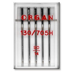 Strojové jehly ORGAN UNIVERSAL 130/705 H - 90 - 5ks/plastová krabička