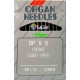 Industrial Machine Needles ORGAN DPx5 SES - 80/12 - 10pcs/card