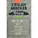 Industrial Machine Needles ORGAN DCx27 (B27) - 060/8 - 10pcs/card