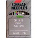 Industrial Machine Needles ORGAN DPx5 PD Titan-Nitrid - 60/8 - 10pcs/card