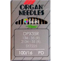 Jehly strojové průmyslové ORGAN DPx35 PD Titan Nitrid - 100/16 - 10ks/karta