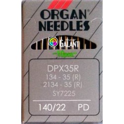 Jehly strojové průmyslové ORGAN DPx35 PD Titan Nitrid - 140/22 - 10ks/karta