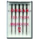 Machine Needles ORGAN MICROTEX 130/705H - 90 - 5pcs/plastic box