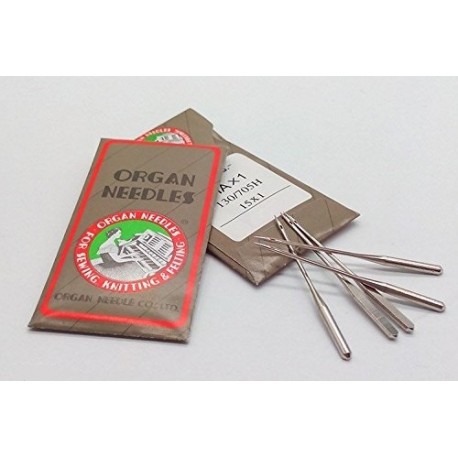 Machine Needles ORGAN HAx1 130/705H - 60/8 - 10pcs/package