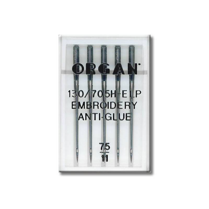 75/11 Anti-Glue Embroidery Needles