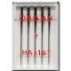 Machine Needles ORGAN HAx1GT - 55/7 - 5pcs/plastic box